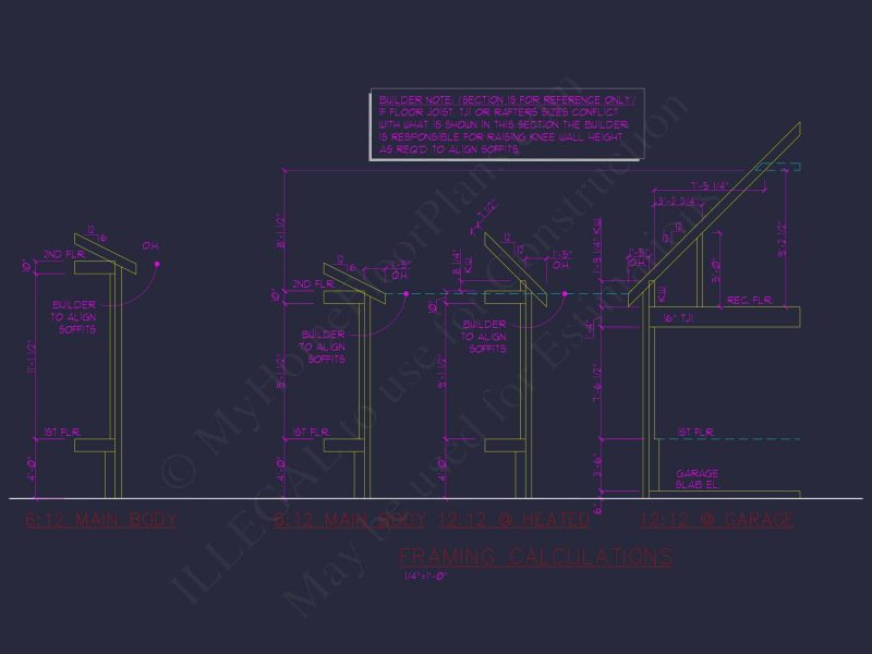 Traditional house Plan with CAD Blueprint and Craftsmanship