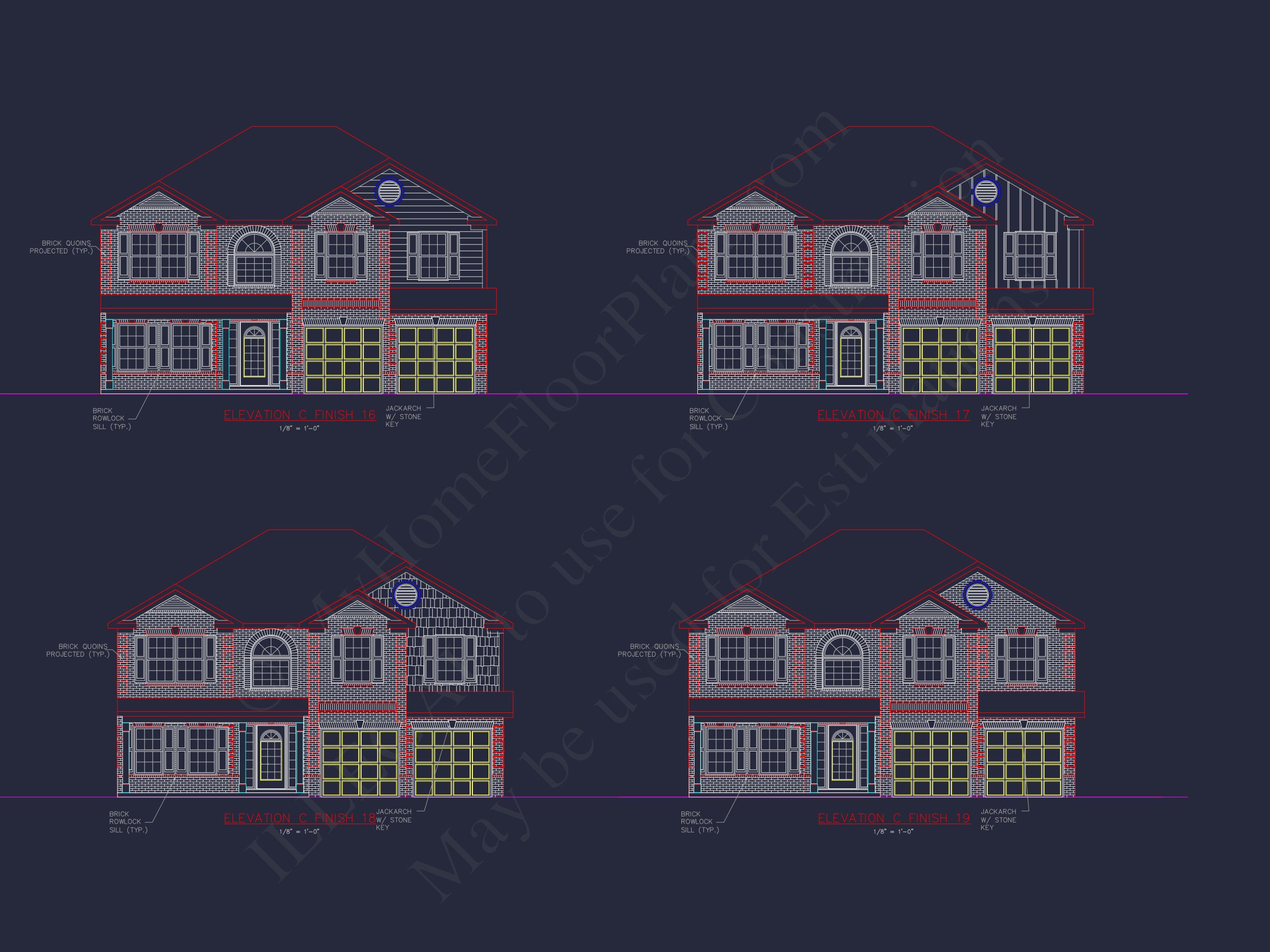 Traditional house Plan with CAD Blueprints and Detailed Designs