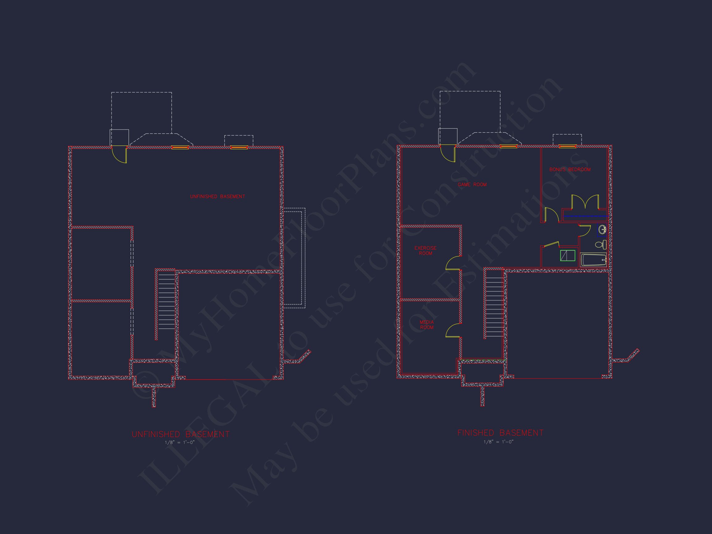 Traditional house Plan with CAD Blueprints and Detailed Designs