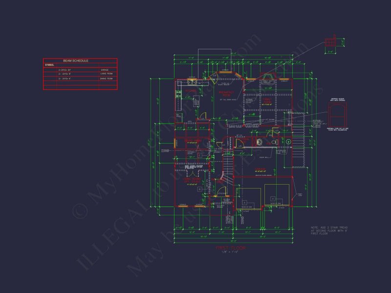 Traditional house Plan with CAD Blueprints and Detailed Designs