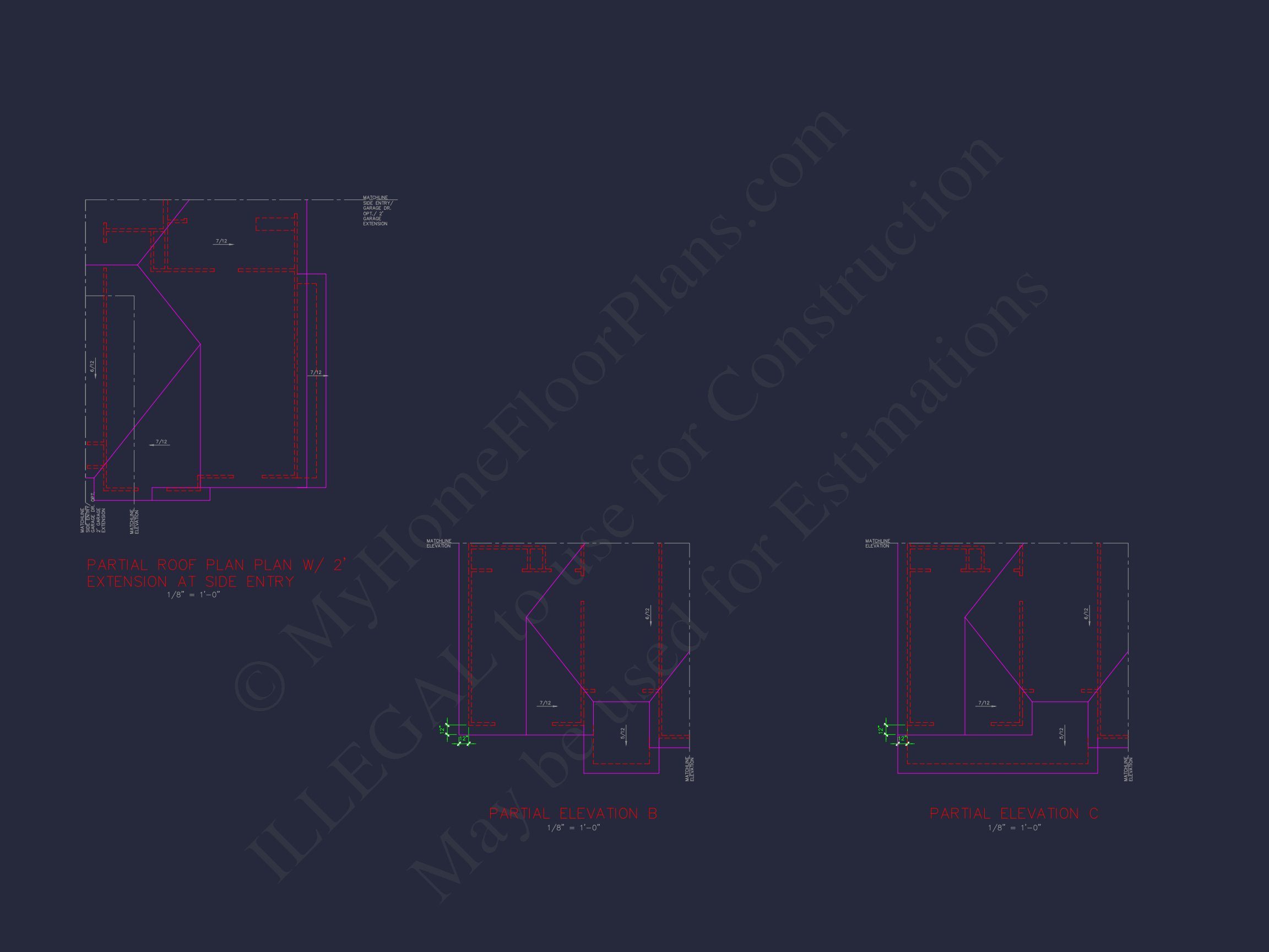 Traditional house Plan with CAD Blueprints and Detailed Designs