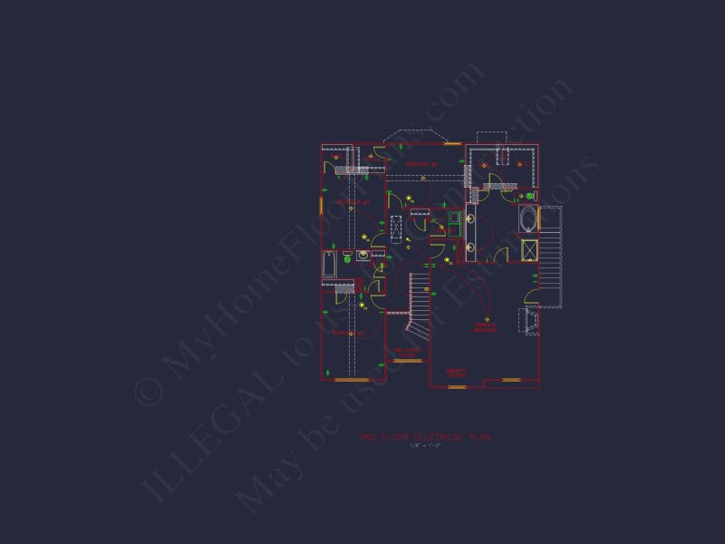 Traditional house Plan with CAD Blueprints and Detailed Designs