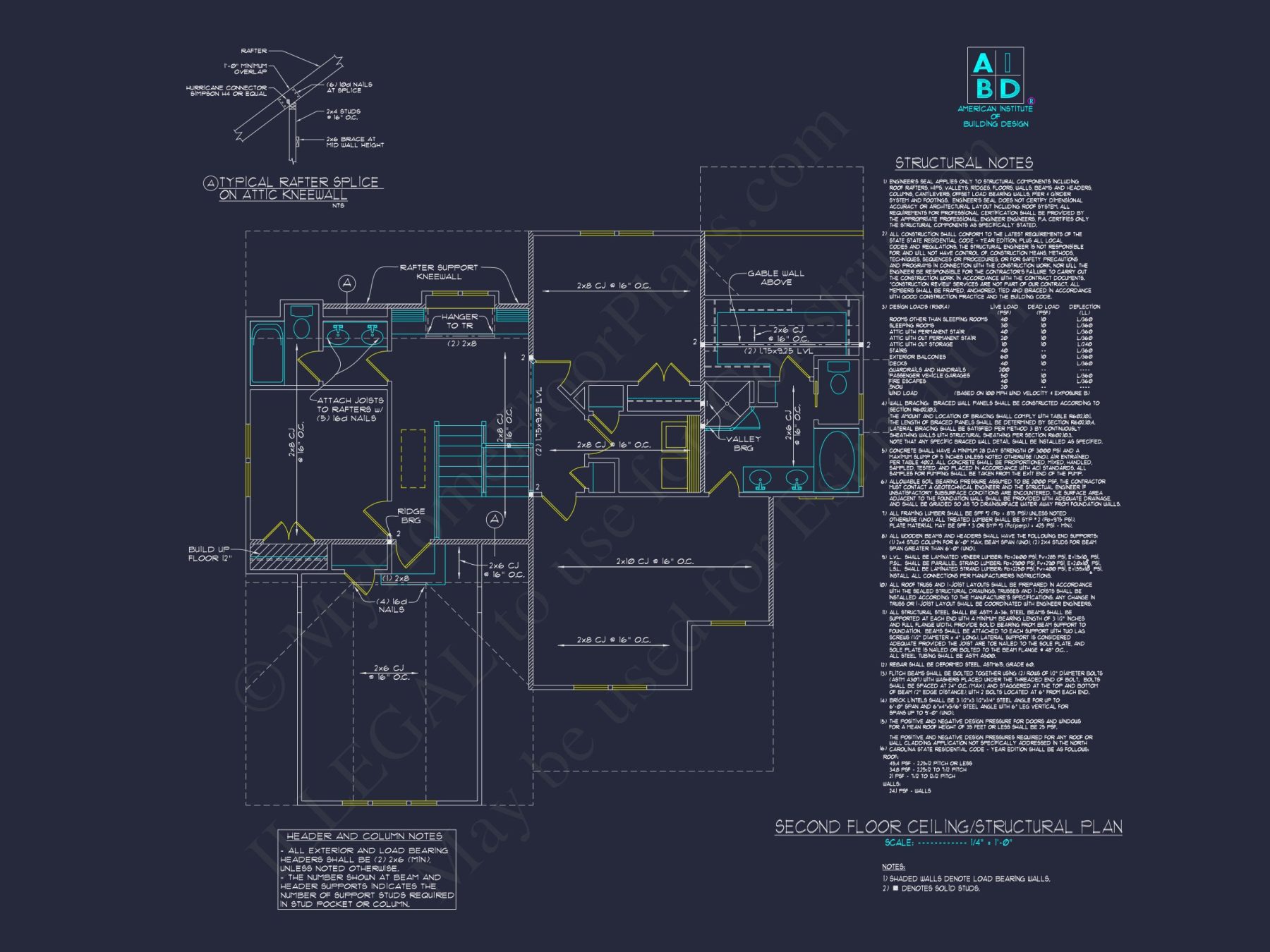 2-Story Blueprint