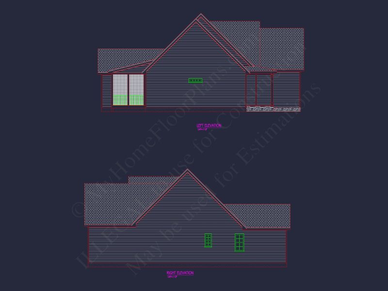 Traditional house Plan with CAD Designs & Functional Blueprint