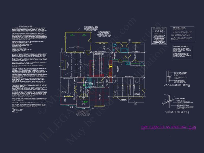Traditional house Plan with CAD Designs and 2-Story Layout