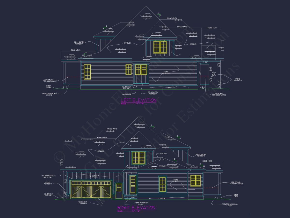 Traditional house Plan with CAD Designs and Detailed Blueprints
