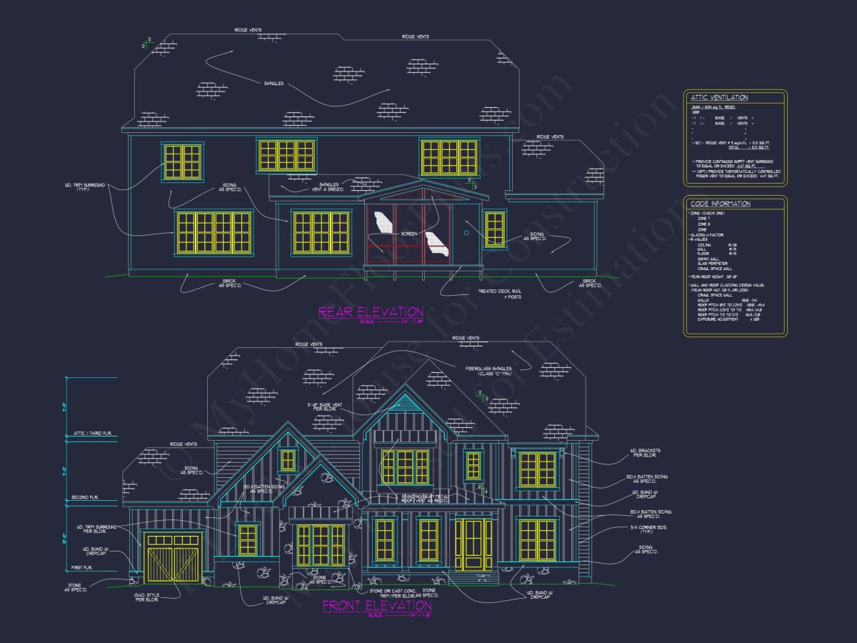 Traditional house Plan with CAD Designs and Spacious Layout