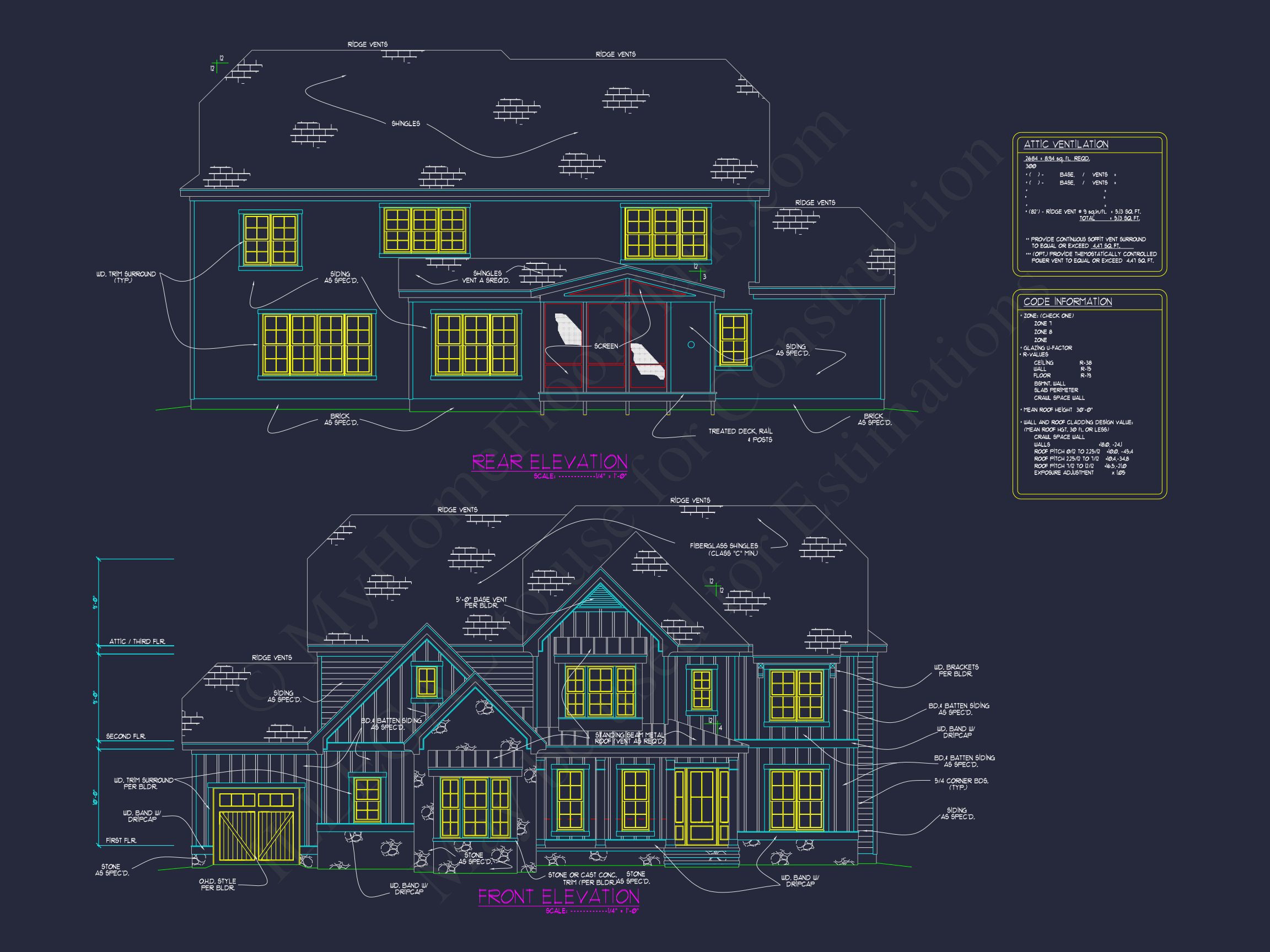 Traditional house Plan with CAD Designs and Spacious Layout