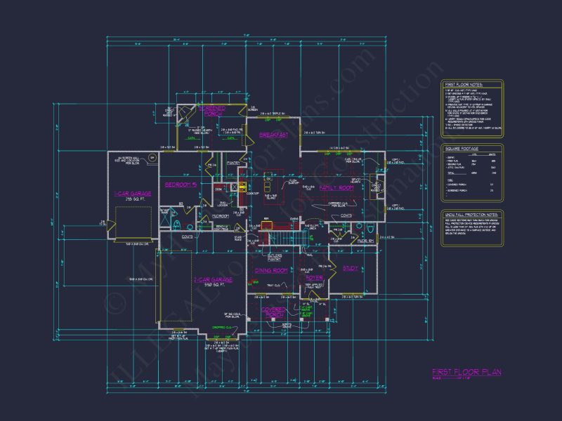 Traditional house Plan with CAD Designs and Spacious Layout