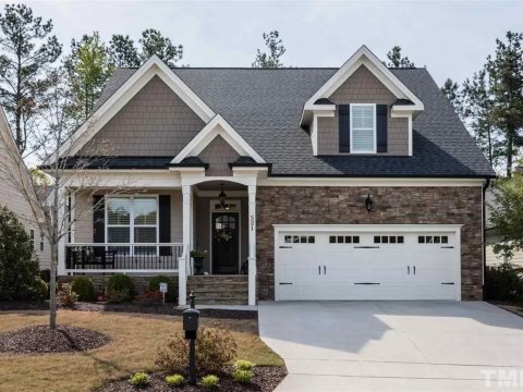 Traditional house Plan with CAD Designs, Fireplace & Porches
