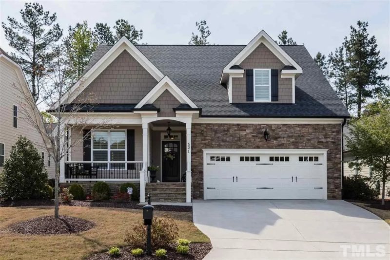 Traditional house Plan with CAD Designs, Fireplace & Porches