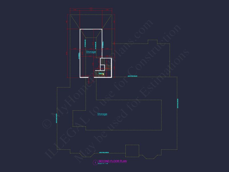 Traditional house Plan with Open Floor Blueprint and CAD Designs