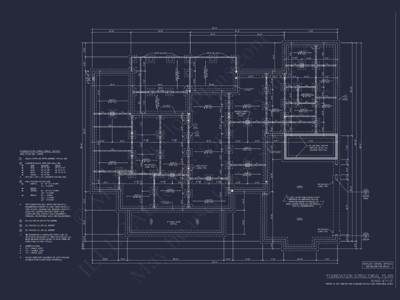 Traditional Southern house Plan with Spacious Floor Designs