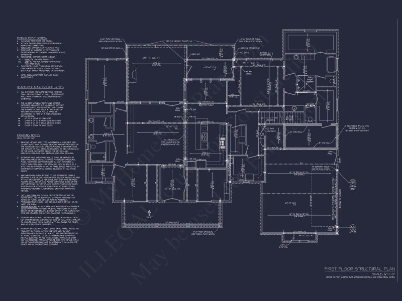 Traditional Southern house Plan with Spacious Floor Designs