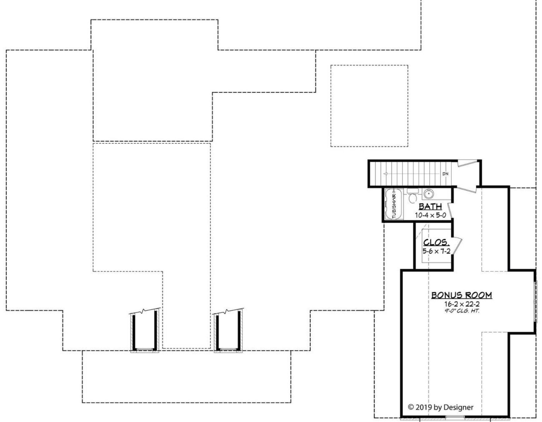 Traditional Southern house Plan with Spacious Floor Designs