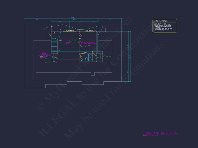 Transitional European house Plan with 3 Floors & CAD Designs