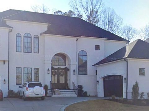 Transitional European house Plan with 3 Floors & CAD Designs
