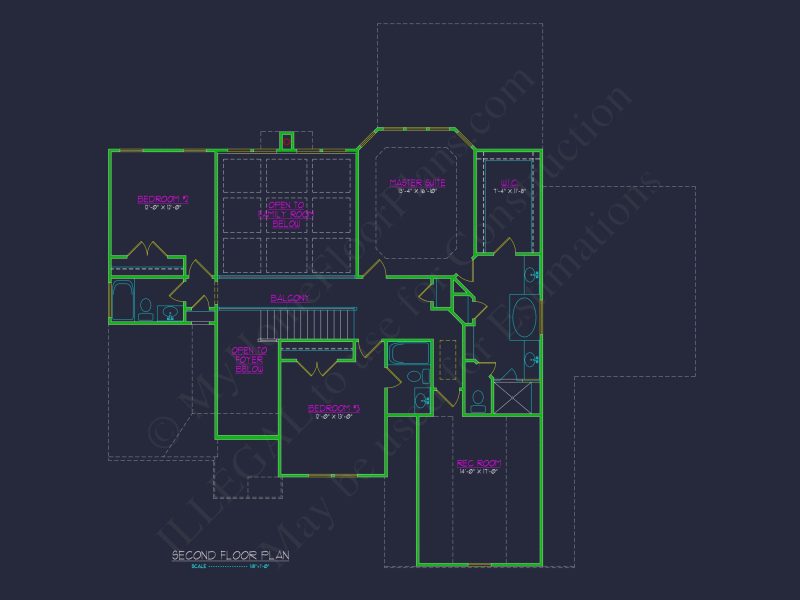 Tudor house Floor Plan with CAD Designs and 2 Stories