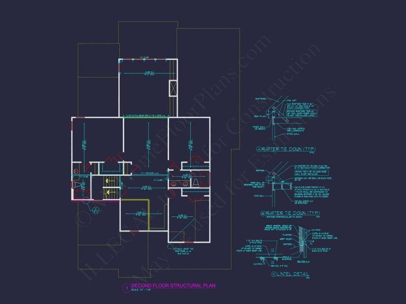 Two-Story 4 Bedroom house Plan with Open Floor Designs