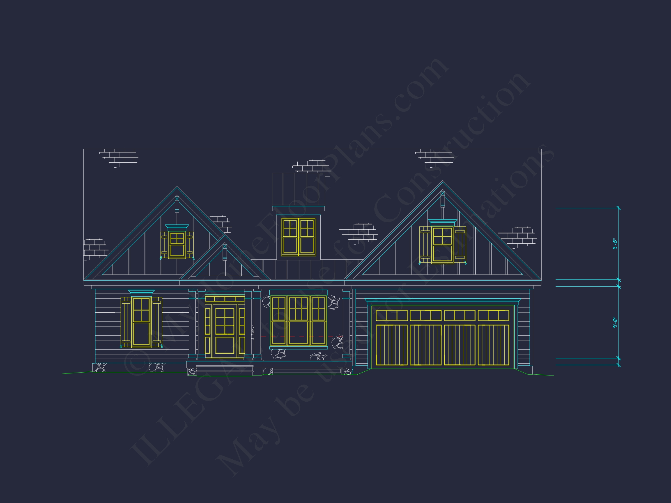 Unique 4-Bedroom Home Plan with CAD Designs & Floor Plans