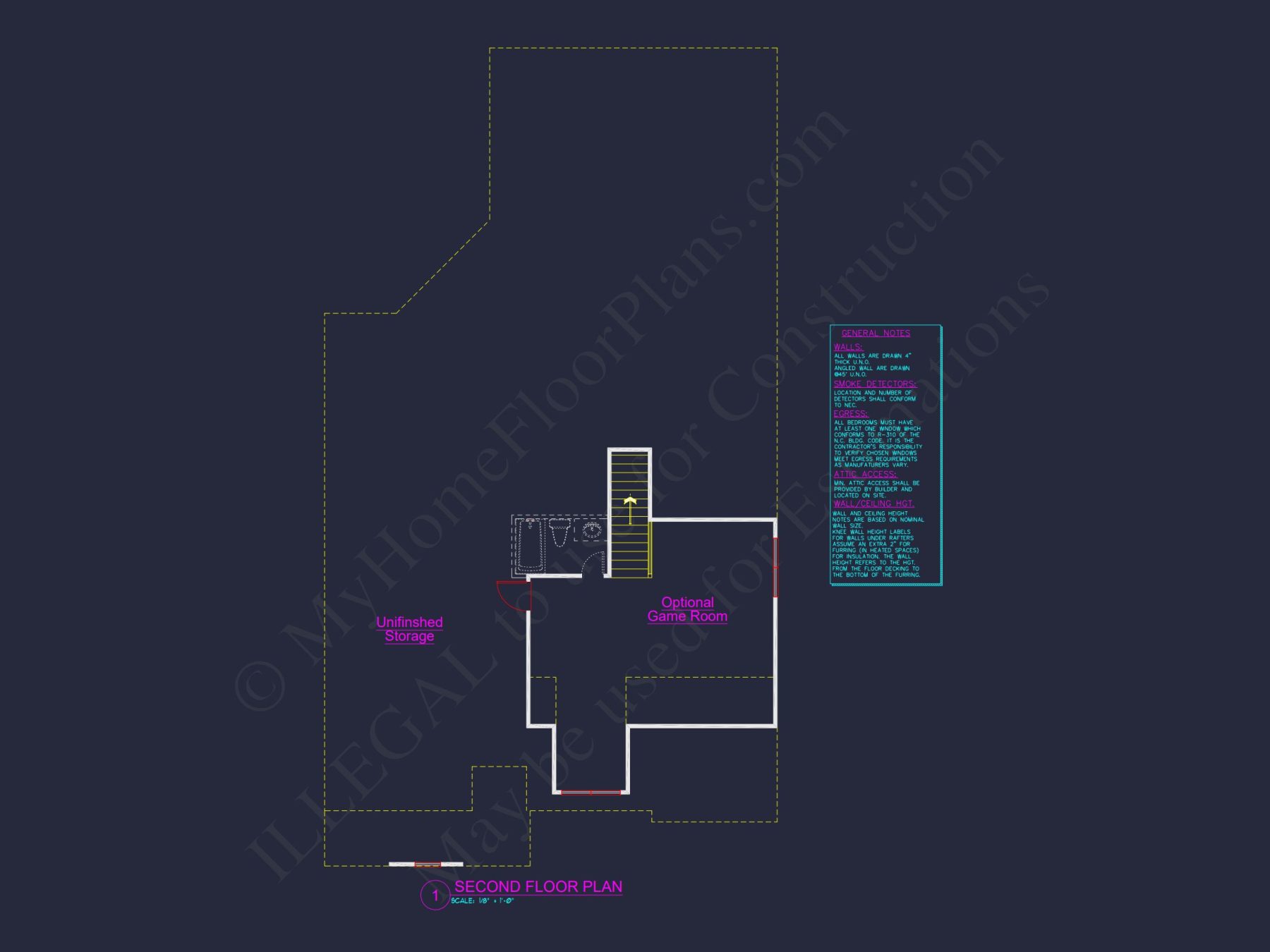 Spacious 3-Bedroom Designs with CAD Blueprints