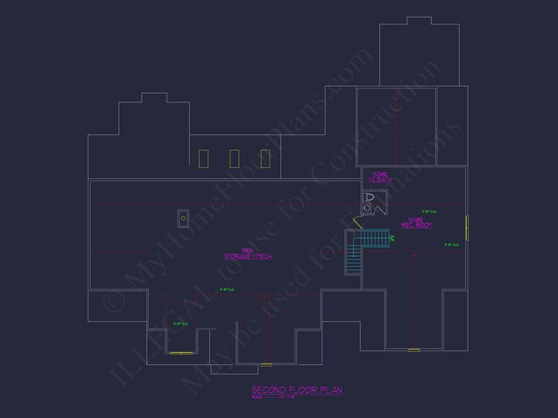 Versatile house Blueprint with Floor Plan & CAD Designs
