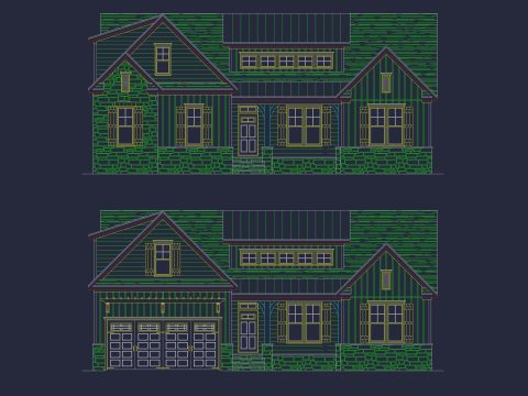 Versatile house Floor Plan