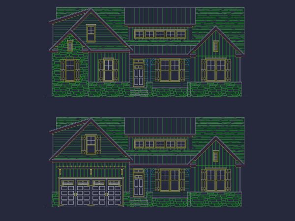 Versatile house Floor Plan