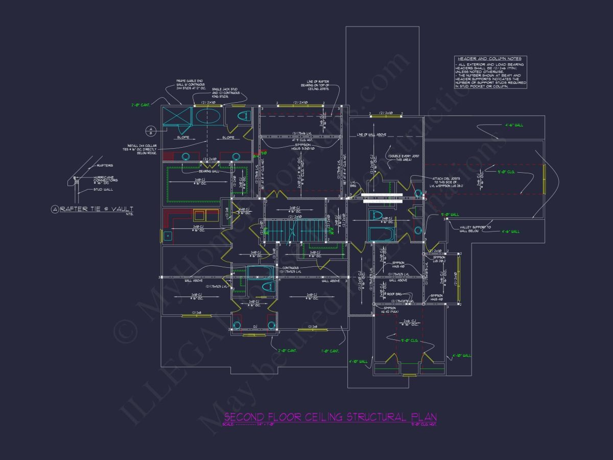Versatile house Floor Plan with 3 Story CAD Architecture Design