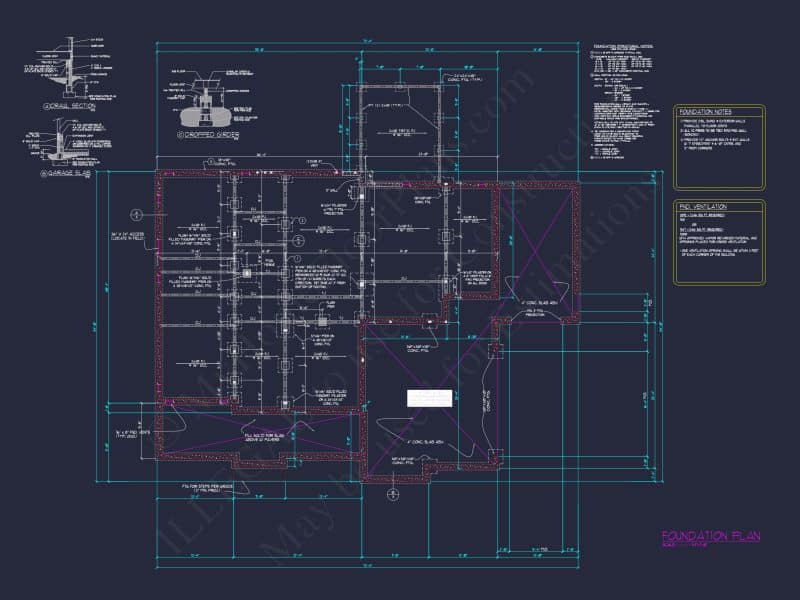 Versatile house Floor Plan with 3 Story CAD Architecture Design