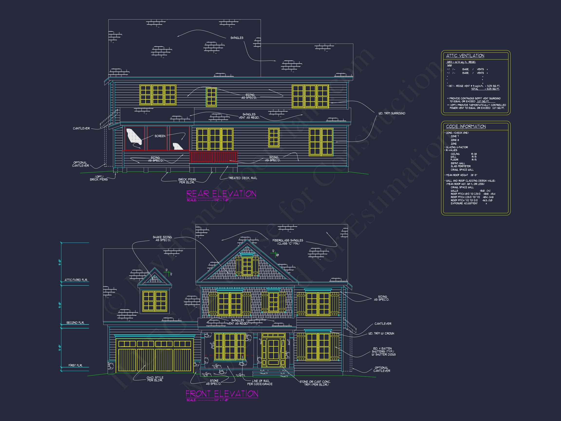 Versatile Home Plan with 3 Floors