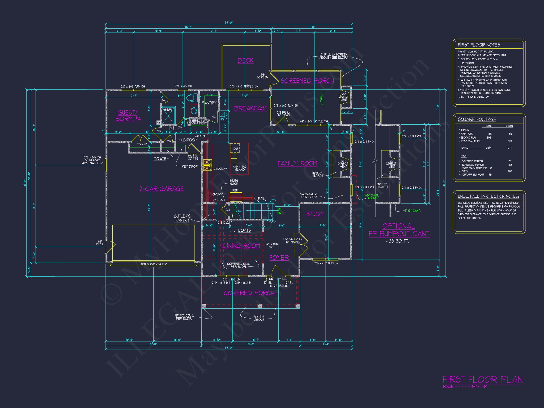 CAD Floor Plans and Designs