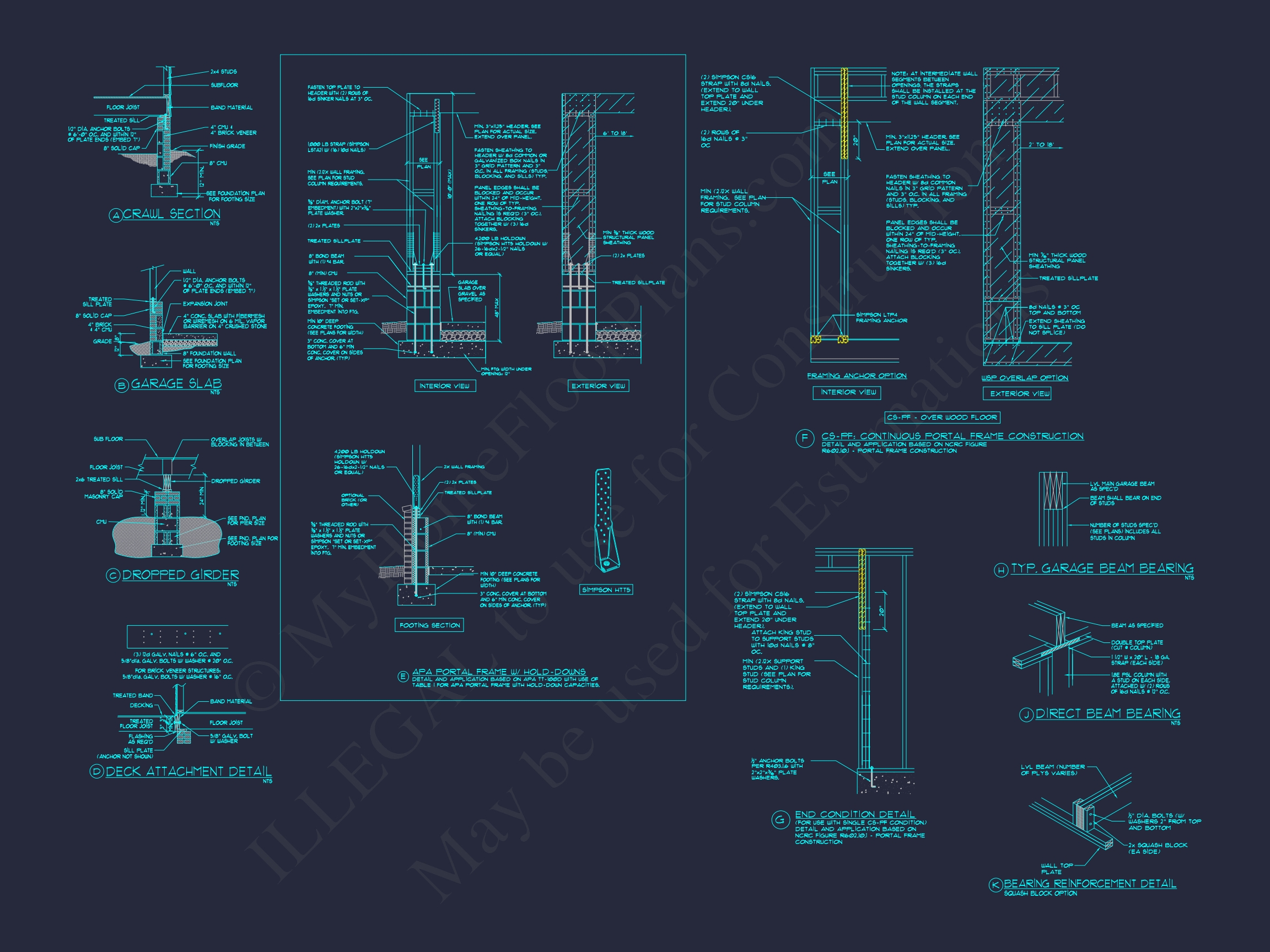 CAD Floor Plans and Designs