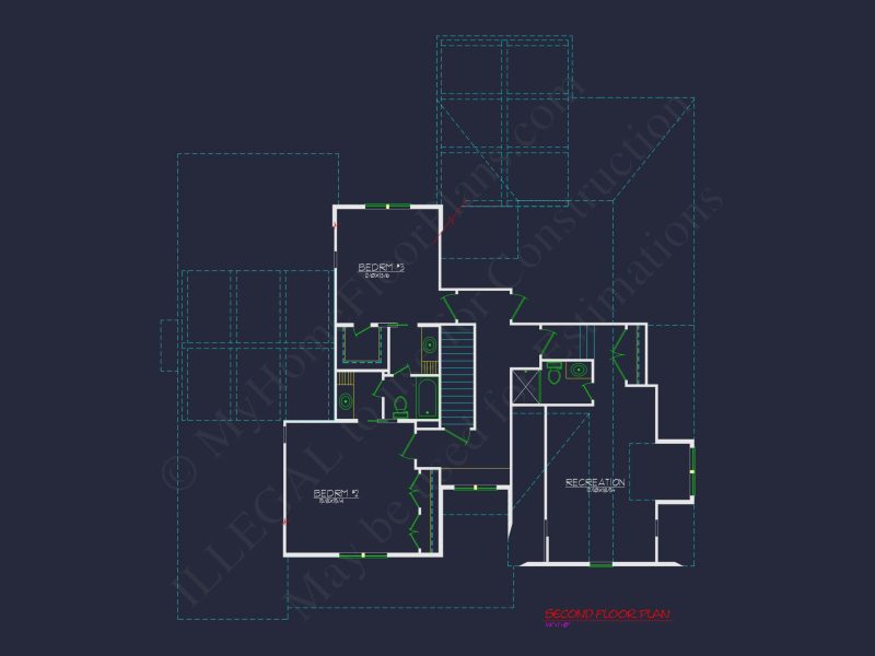 Versatile house Plan with CAD Blueprint and Spacious Designs