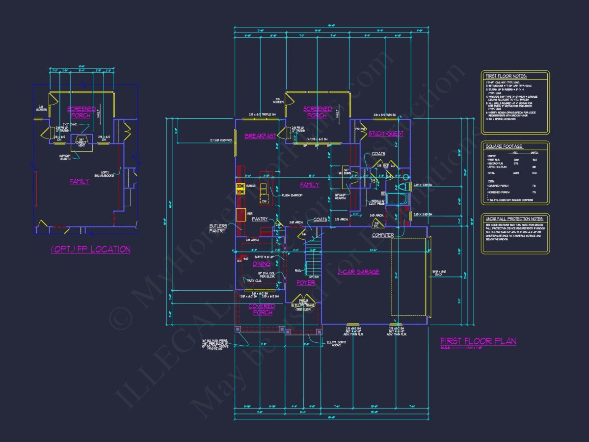 Versatile house Plan with CAD Designs and Bonus Features