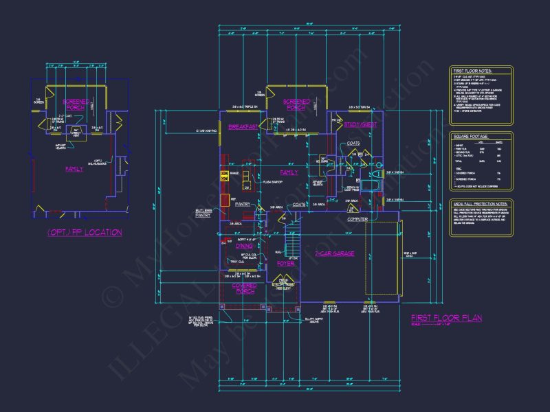 Versatile house Plan with CAD Designs and Bonus Features