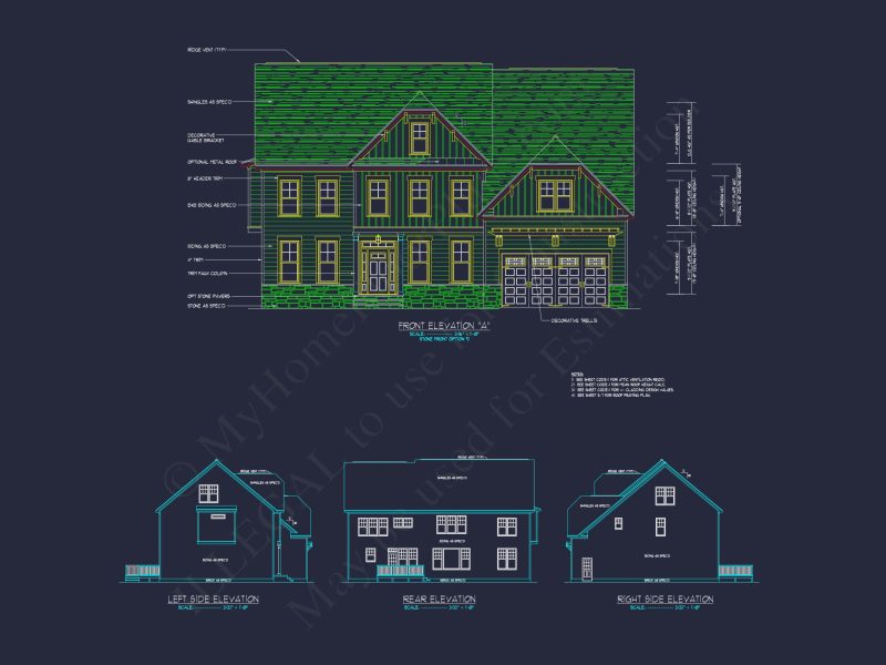 Versatile house Plans with CAD, Architecture, and Floor Designs