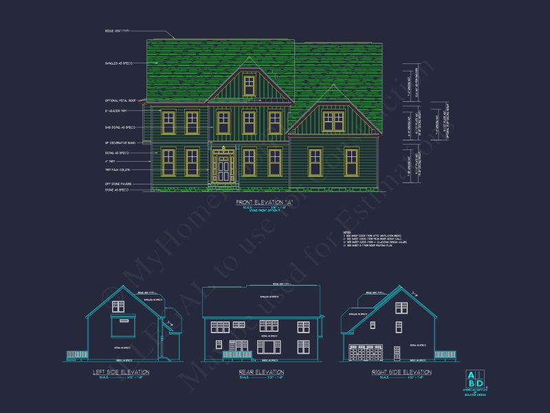 Versatile house Plans with CAD, Architecture, and Floor Designs