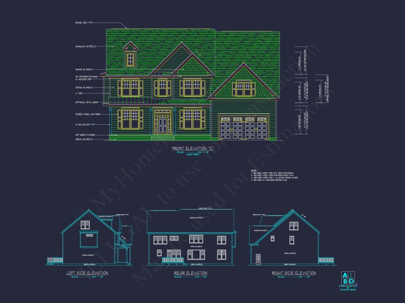Versatile house Plans with CAD, Architecture, and Floor Designs