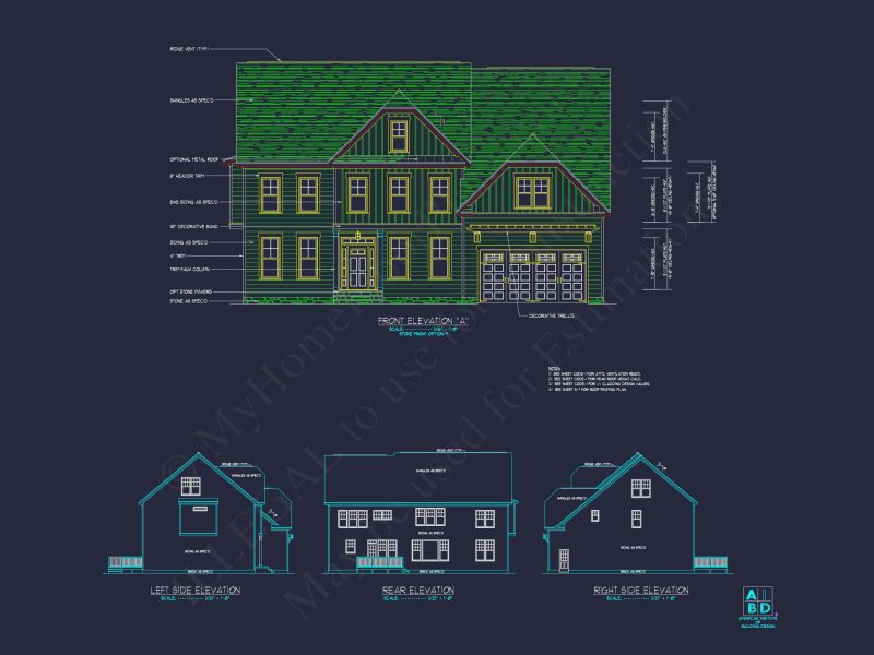 Versatile house Plans with CAD, Architecture, and Floor Designs