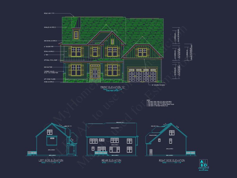 Versatile house Plans with CAD, Architecture, and Floor Designs