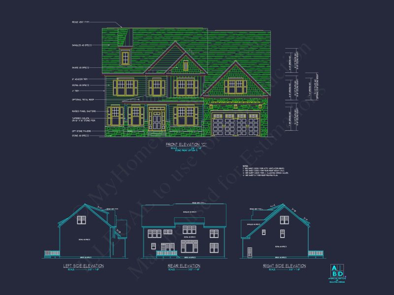 Versatile house Plans with CAD, Architecture, and Floor Designs