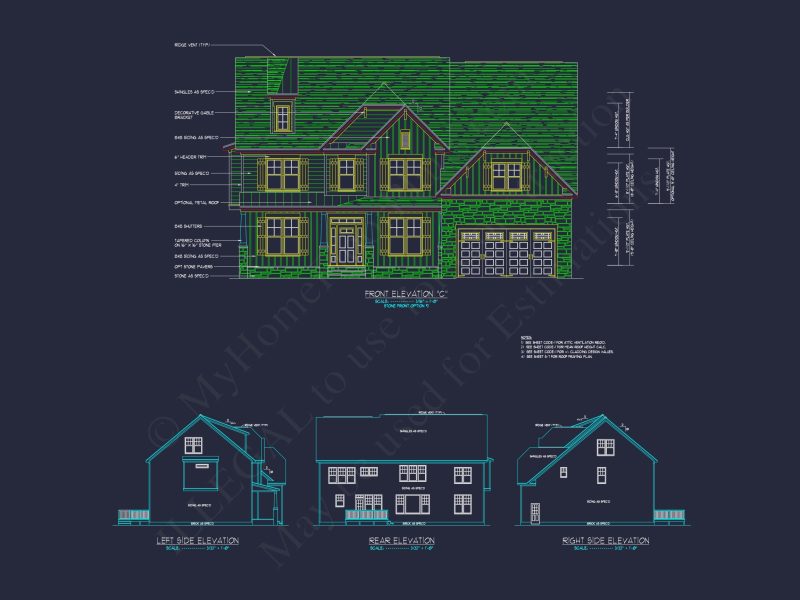 Versatile house Plans with CAD, Architecture, and Floor Designs