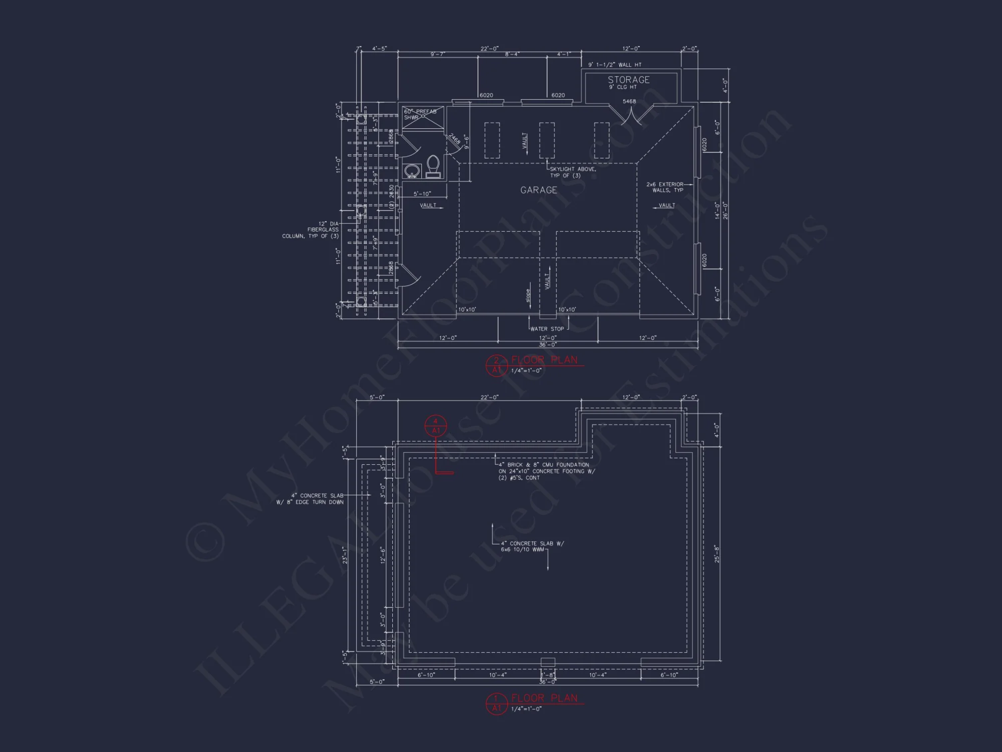 Versatile house and Garage Plan with Storage and Workshop
