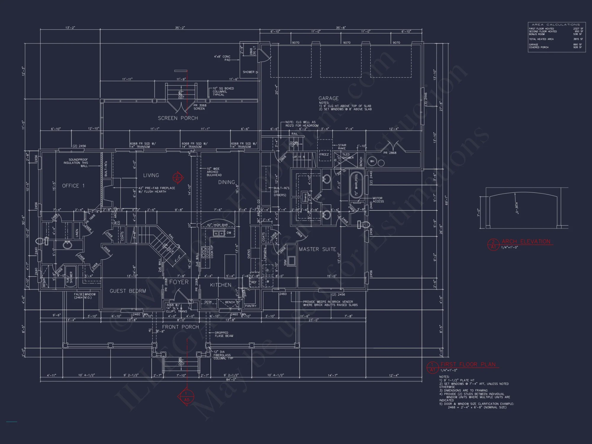 Versatile house and Garage Plan with Storage and Workshop