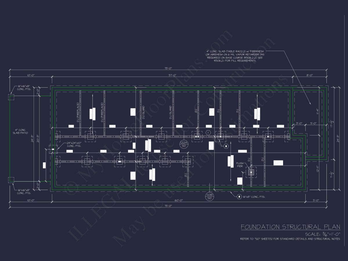 Versatile Modern house Design with Floor Plan and CAD Blueprint