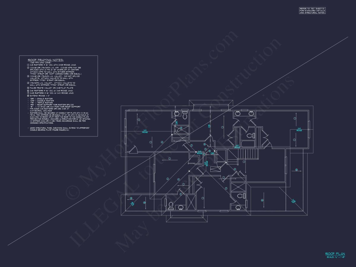 Well-Designed Beach house Plan with 3 Floor Blueprints & CAD
