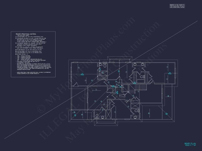 Well-Designed Beach house Plan with 3 Floor Blueprints & CAD