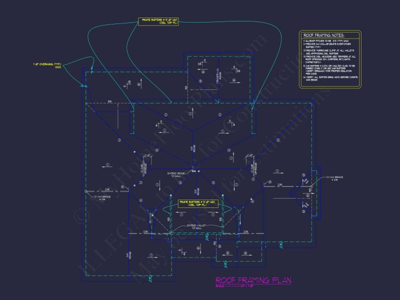 Well-Designed house Floor Plan – Blueprint CAD Architecture