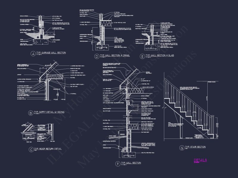 Well-Designed house Floor Plan – Blueprint CAD Architecture